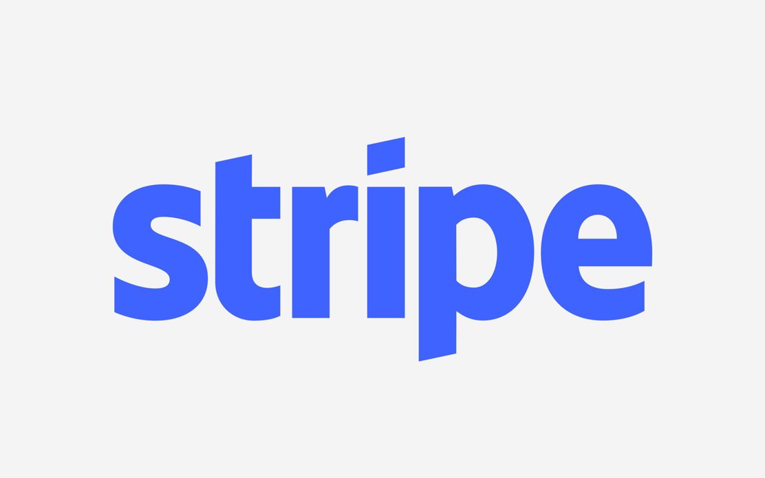 Stripe Logo Zahlmittelterminals